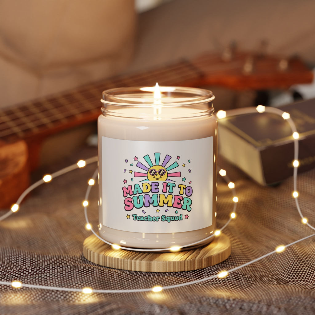Made It To Summer Candle | Teacher Summer, School’s Out Soy Candle