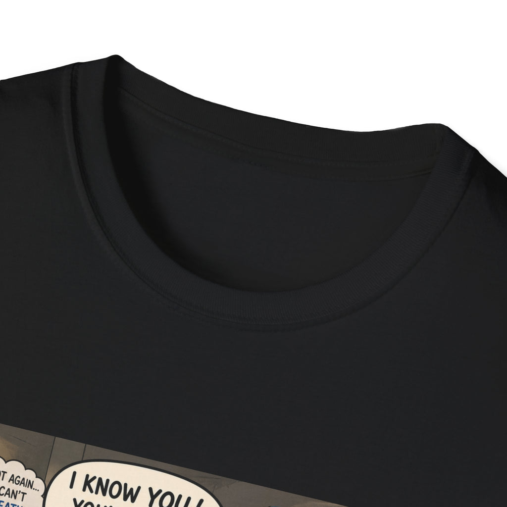 Vintage Political Satire T-Shirt — 'You’re Going to the Streets' Protest Art Tee