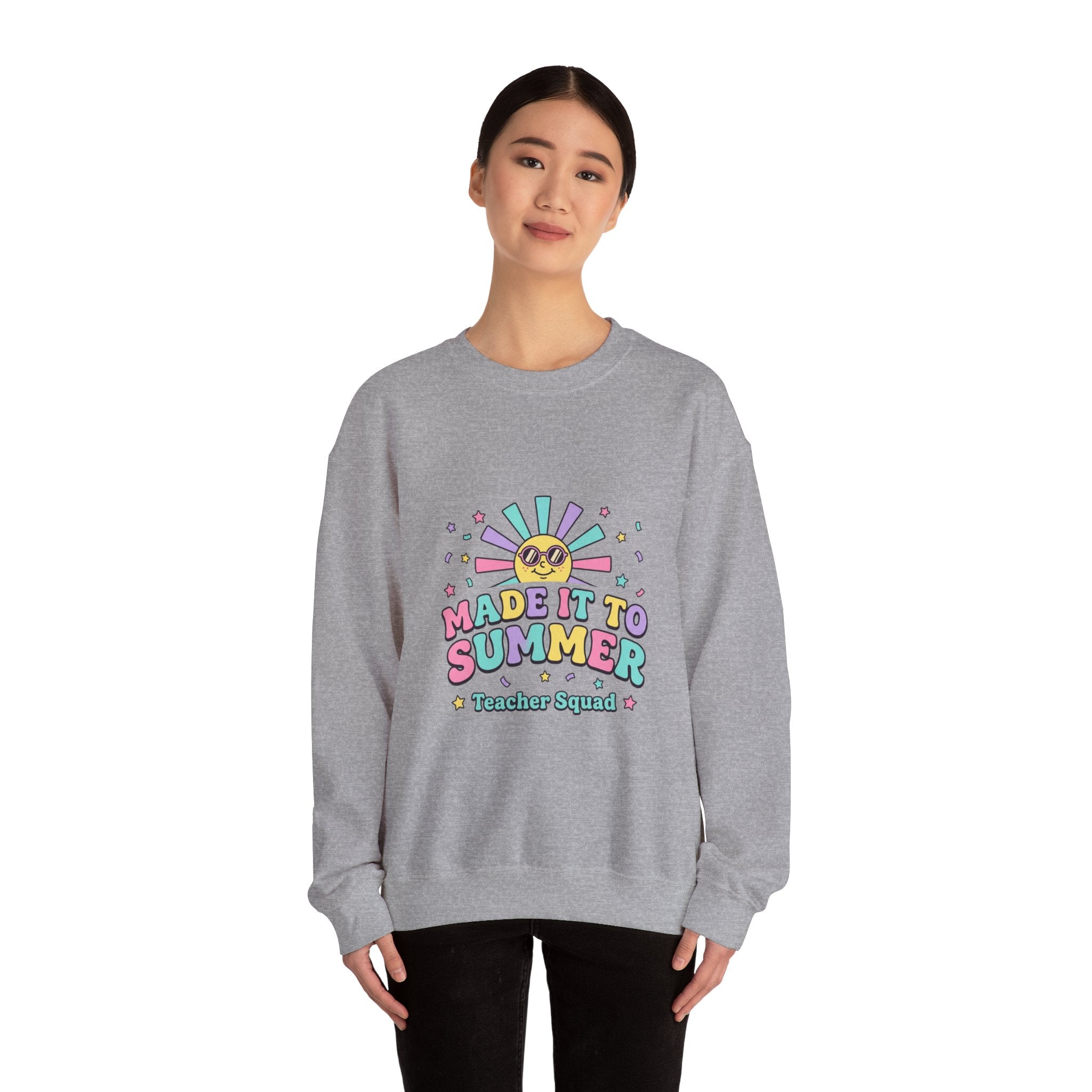 Made It To Summer Crewneck, last day of school | teacher summer, out for summer