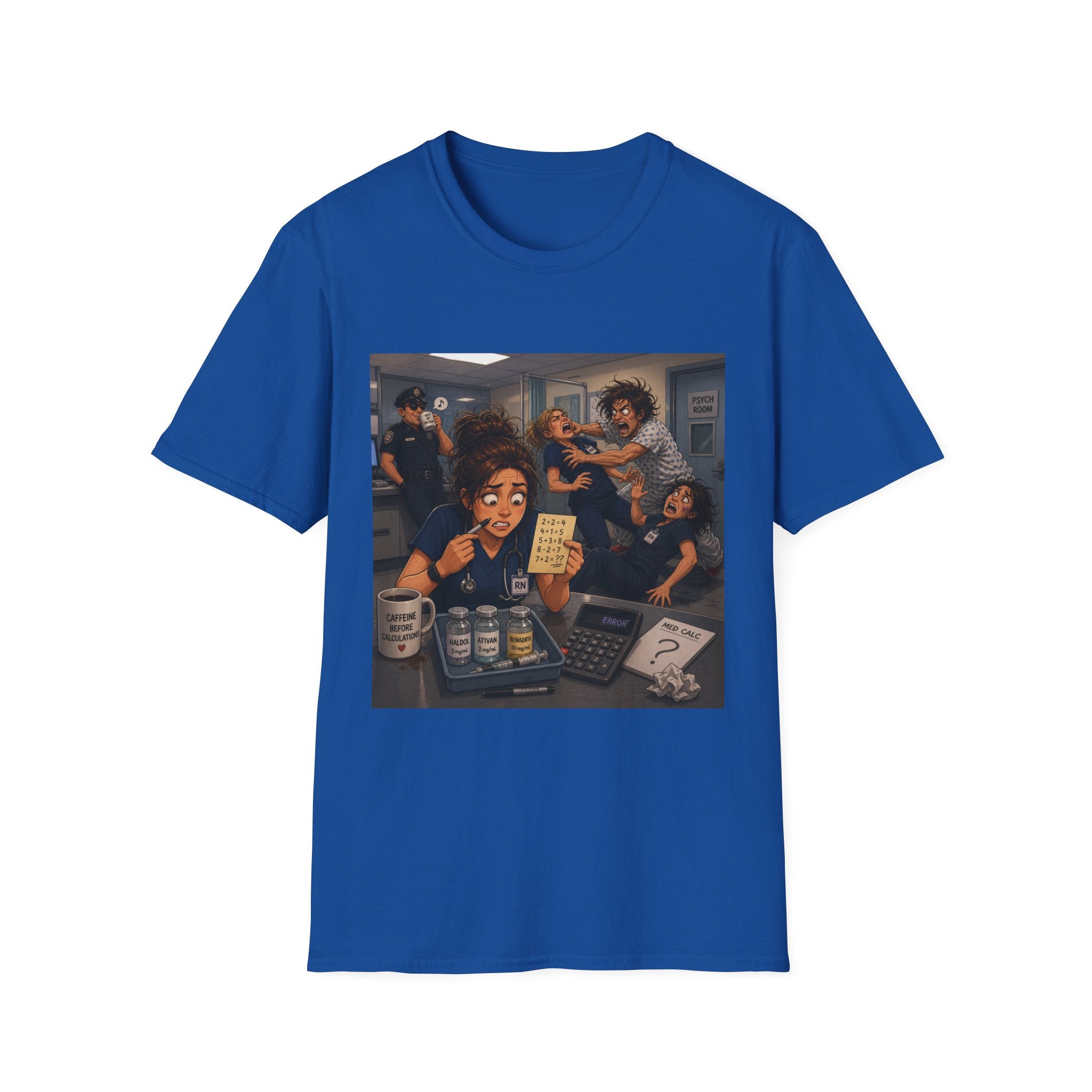 Cafe Chaos T‑Shirt — Funny Barista Puzzle Art Tee