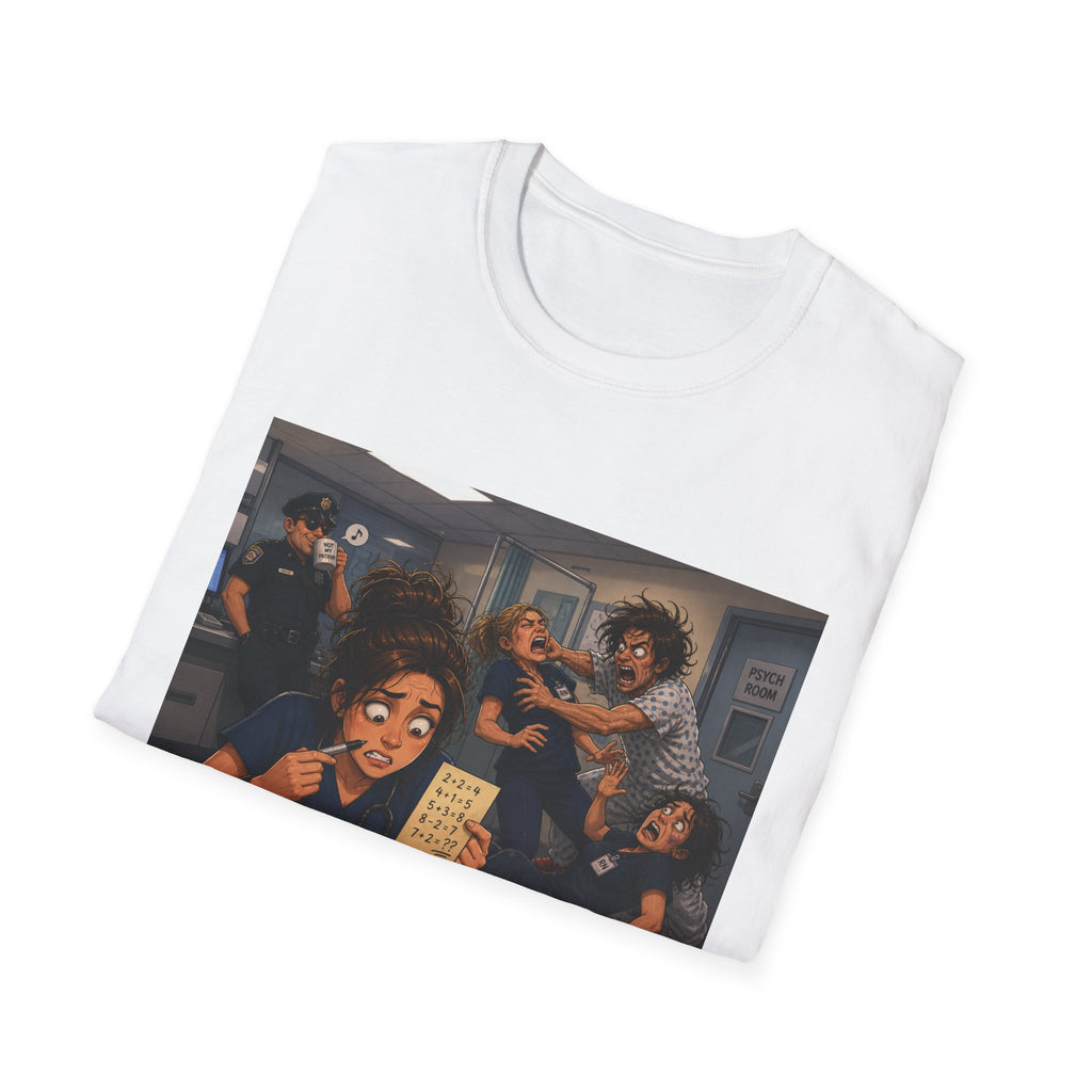 Cafe Chaos T‑Shirt — Funny Barista Puzzle Art Tee