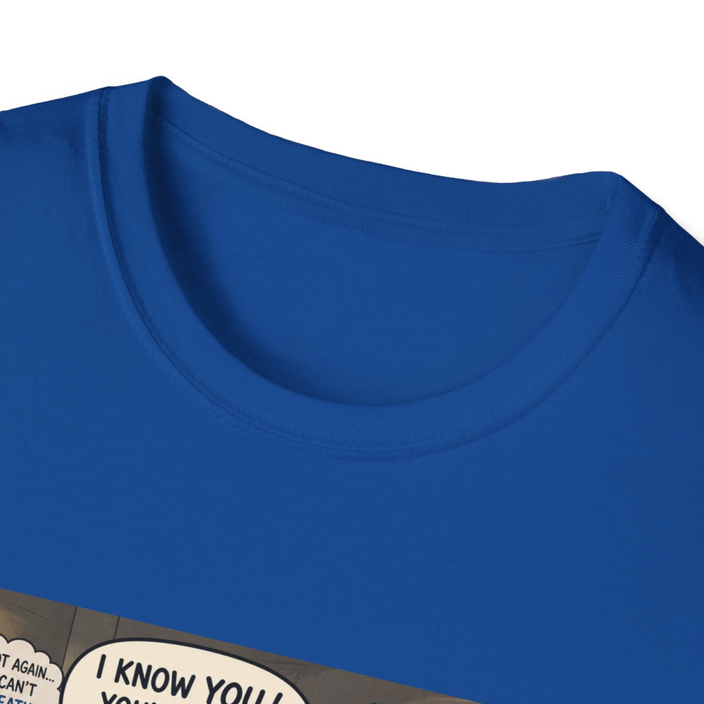 Vintage Political Satire T-Shirt — 'You’re Going to the Streets' Protest Art Tee