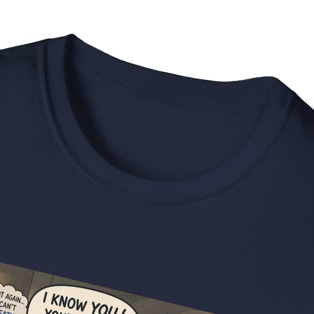 Vintage Political Satire T-Shirt — 'You’re Going to the Streets' Protest Art Tee