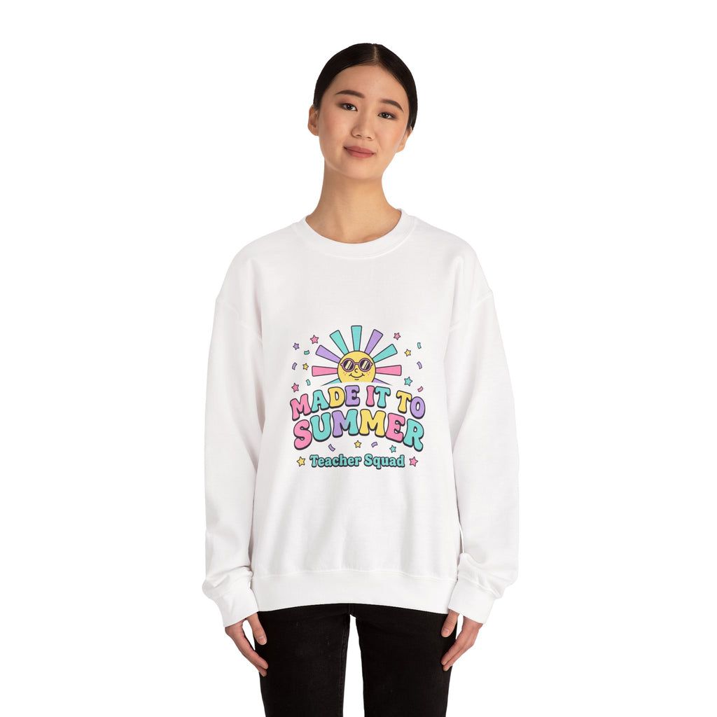 Made It To Summer Crewneck, last day of school | teacher summer, out for summer