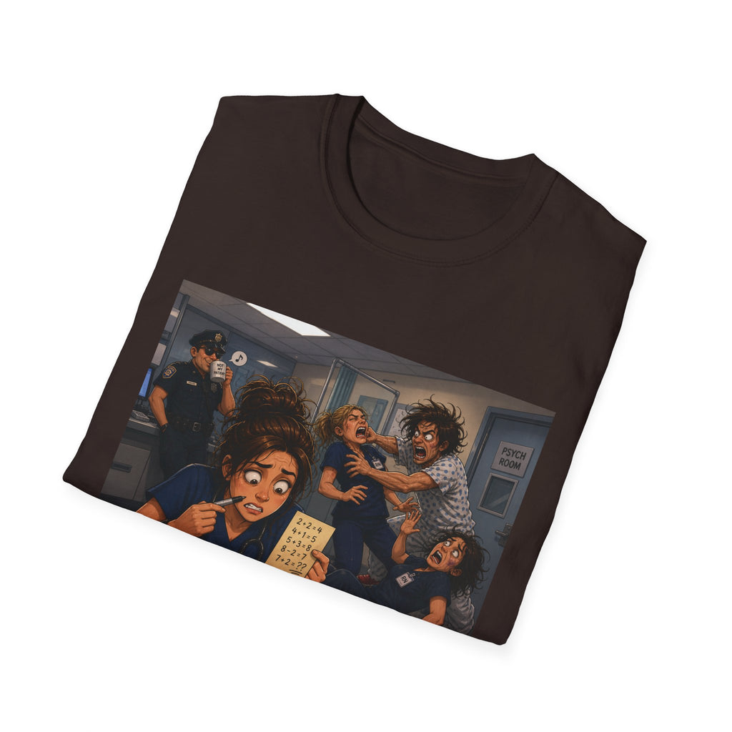 Cafe Chaos T‑Shirt — Funny Barista Puzzle Art Tee